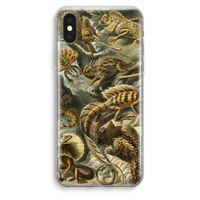 Haeckel Lacertilia: iPhone XS Max Transparant Hoesje