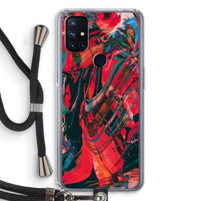 Endless Descent: OnePlus Nord N10 5G Transparant Hoesje met koord