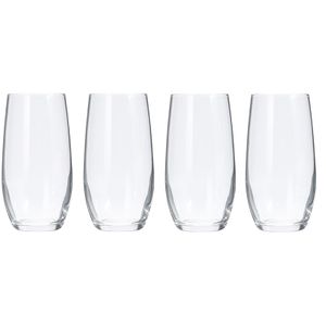 Excellent Houseware set van 4x drinkglazen/waterglazen van 360 ml