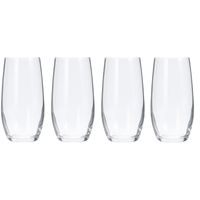 Excellent Houseware set van 4x drinkglazen/waterglazen van 360 ml - thumbnail