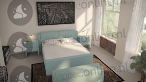 Standaard boxspring 200 x 210 cm- stofkleur 7076