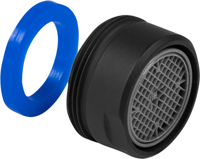 Cornat perlator noir m24x1 ag mat zwart - tec307909