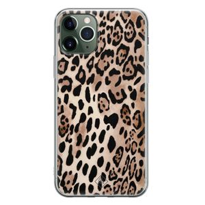 iPhone 11 Pro siliconen hoesje - Golden wildcat