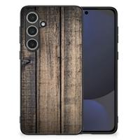 Samsung Galaxy S24 FE Houten Print Telefoonhoesje Steigerhout