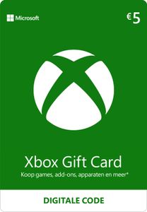 Xbox Gift Card 5 EUR - 1 apparaat - Digitaal product kopen