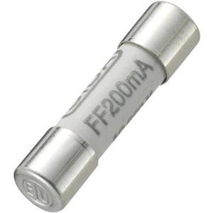 TRU COMPONENTS 433005 6FF-0200-H3 Buiszekering (Ø x l) 6 mm x 32 mm 0.2 A 600 V Supersnel -FF- Inhoud 1 stuk(s)