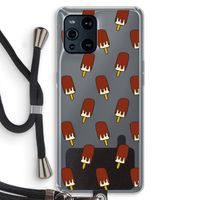 Yummy: Oppo Find X3 Pro Transparant Hoesje met koord