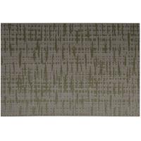 Cosy & Trendy Placemats rechthoekig - geweven groen/roze - 30 x 45 cm - Tafel dekken