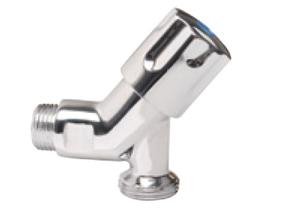 Kirchhoff Apparaat-aansluitende wandkraan kort, 1/2"ET x 3/4"ET, met terugslagklep - 986300148
