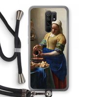 The Milkmaid: Xiaomi Redmi 9 Transparant Hoesje met koord
