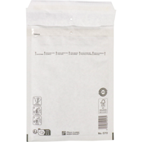 Envelop | luchtkussenenvelop | 150mm | C | papier + PE | wit | 100 stuks