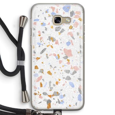 Terrazzo N°8: Samsung Galaxy A5 (2017) Transparant Hoesje met koord