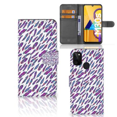 Samsung Galaxy M21 | M30s | Telefoon Hoesje | Feathers Color