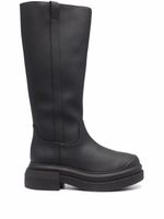 Stuart Weitzman bottes en cuir - Noir