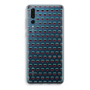 Hartjes: Huawei P20 Pro Transparant Hoesje