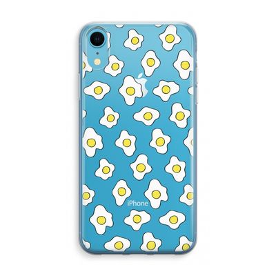 Spiegeleitjes: iPhone XR Transparant Hoesje