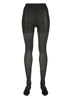 Wolford Individual 10 Control Top sheer tights - Noir - thumbnail