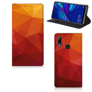 Stand Case voor Huawei P Smart (2019) Polygon Red