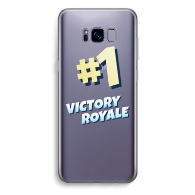 Victory Royale: Samsung Galaxy S8 Plus Transparant Hoesje