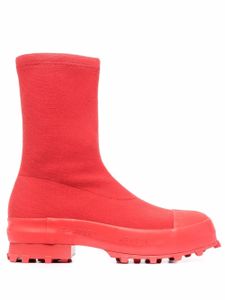 CamperLab bottines Traktori - Rouge