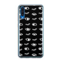 Eye pattern #3: Samsung Galaxy A50 Transparant Hoesje