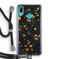 Terrazzo N°7: Huawei P Smart (2019) Transparant Hoesje met koord