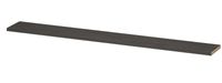 INK wandplank in houtdecor 3,5cm dik voorzijde afgekant voor ophanging in nis 275x35x3,5cm, oer grijs