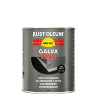 Rust-Oleum zinkspray - Hard Hat Zinc - matgrijs - 0.362l - blik