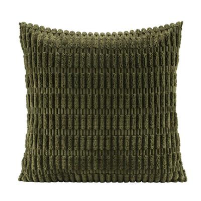 2e Halve Prijs Leen Bakker - Sierkussen Ryk - Olijf - 45x45 Cm - Polyester - Groen - 10x45x45 Cm