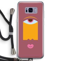 Mono V: Samsung Galaxy S8 Plus Transparant Hoesje met koord