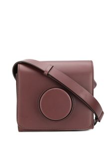 LEMAIRE petit sac à bandoulière à détail embossé - Rouge