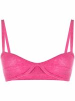 KHAITE soutien-gorge en maille - Rose