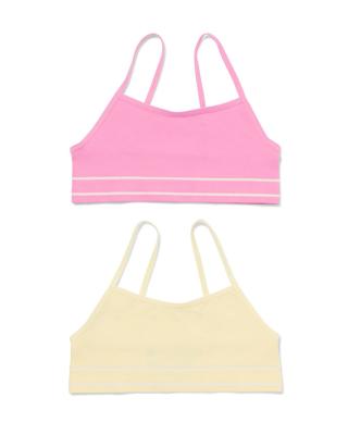 HEMA Kinder naadloze top - 2 stuks multi (multi)