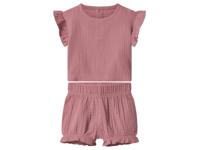 lupilu Mousseline babyset (Lichtroze, 74/80)