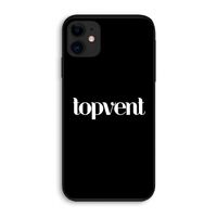 Topvent Zwart: iPhone 11 Biologisch afbreekbaar hoesje