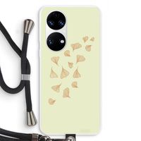 Falling Leaves: Huawei P50 Transparant Hoesje met koord