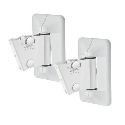 K&M 24472 Muurbeugelset speakers wit (2 stuks)