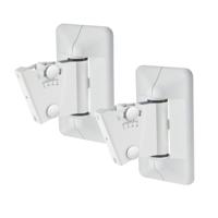 K&M 24472 Muurbeugelset speakers wit (2 stuks)