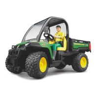 Bruder John Deere Gator 855D met chauffeur