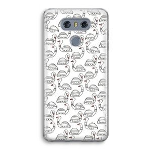 Zwanen: LG G6 Transparant Hoesje