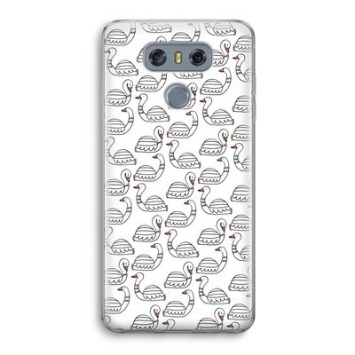Zwanen: LG G6 Transparant Hoesje