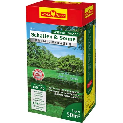 LP 50 Premium-Gazon schaduw en zon graszaden Zaden