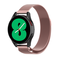 Garmin Venu 3s / Vivoactive 4s / Venu 2s / Vivomove 3s / Forerunner 255s - Milanese bandje - Rosé goud