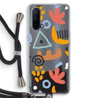 Abstract: OnePlus Nord CE 5G Transparant Hoesje met koord