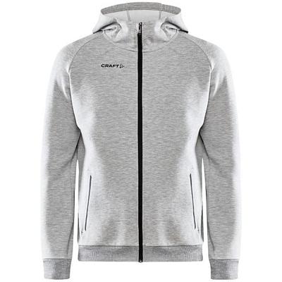 Craft Core Soul zip vrijetijdsvest (met capuchon) lichtgrijs heren