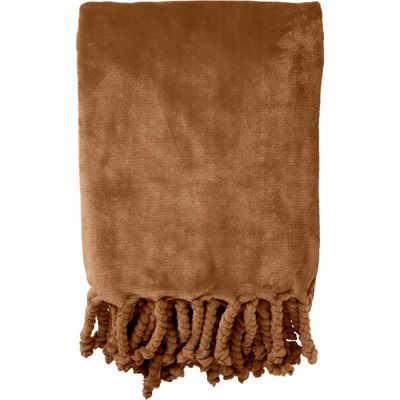 Plaid Florijn 150x200 cm Tobacco Brown
