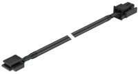 aansluitsnoer 50 cm 12V voor modulaire schakelaar zwart