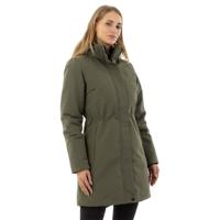 BR Long Coat Fleur groen maat:l