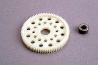 Spur gear (84-tooth) (48-pitch) w/bushing - thumbnail