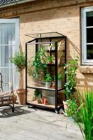 City Garden, zwart, veiligheidsglas 3 mm - Royal well